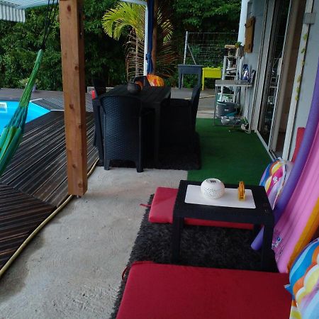 Chambre Chez L'Habitant Avec Piscine Privative Et Vue Panoramique Sur La Mer Des Caraibes Desmarinieres Exteriér fotografie